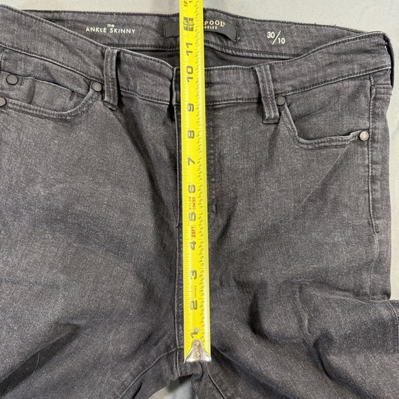 Liverpool Los Angeles Ankle Skinny 30/10 Black High Rise Stretch Jeans Casual - Picture 5 of 8